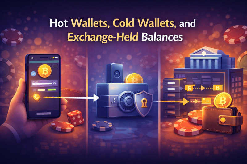 Hot Wallets, Cold Wallets, and Exchange-Held Balances
